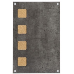 Securit Wandkreidetafel »Living Wall« 38 x 58 cm grau