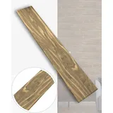 IKHEMalarka 3D Wandpaneel aus Polystyrol Styropor XPS 20qm / 120 Stück, BxL: 16,70x100,00 cm, Holzoptik Marmor Imitat Paneelen Wand Decken braun