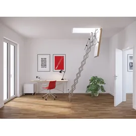 Roto Frank Treppen GmbH Scherentreppe miniLine EI2 30 225-275 cm Aluminium/Kunststoff