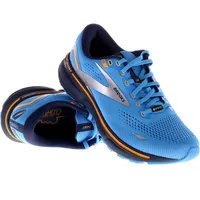 Brooks Ghost 15 GTX Herren blue/peacoat/orange 44,5