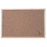 Franken Pinnwand 80 x 60 cm Braun