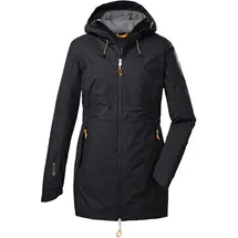 KILLTEC Damen Funktionsjacke/Outdoorjacke mit Kapuze KOS 54 WMN JCKT; dunkelanthra, 44,