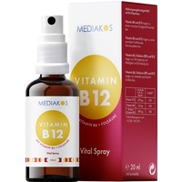 Mediakos GmbH Vitamin B12 + B6 + Folsäure Mediakos Vital Spray