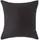 Homescapes Kissenbezug Gestreift 40 x 40 cm Schwarz