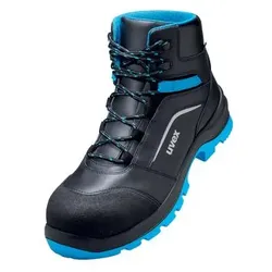 uvex 2 xenova Sicherheitsschuh S3 Stiefel schwarz/blau 48 - 9556148 - schwarz/blau