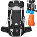 luxuskollektion Wanderrucksack 60L Schwarz