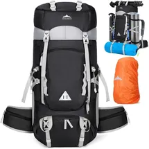 luxuskollektion Wanderrucksack 60L Schwarz