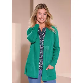 GOLDNER Feinstrick-Cardigan smaragd 20