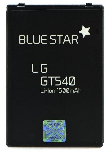 BlueStar Bluestar Akku Ersatz kompatibel mit LG GT540 / GM750 1500 mAh Austausch Batterie Accu BT-LGIP400N 3,7V Smartphone-Akku
