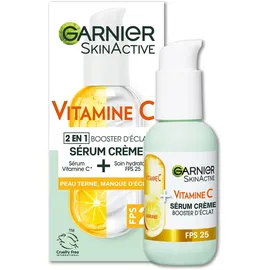 Garnier 2-in-1-Creme-Serum Feuchtigkeit & Glanz Creme 50 ml