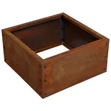 Estexo Beeteinfassung Beetumrandung 50 x 50 x 25 cm Edelrost