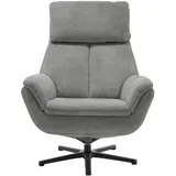 die planbar Relaxsessel DIE PLANBAR Polyester 79 x 108 x 89 cm grau mit Wippfunktion