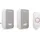 Byron DBY-22324 Funkklingel Komplett-Set