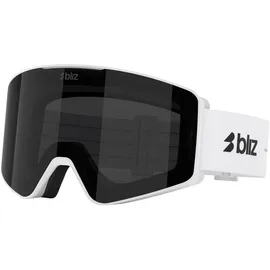 Bliz G001 Skibrille (Größe One Size, weiss)