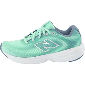 New Balance 411 Damen Weite E bright mint/zinc blau/silber metallic 43