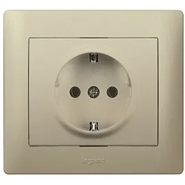 Legrand Schuko-Steckdose Galea Grau 1 St.