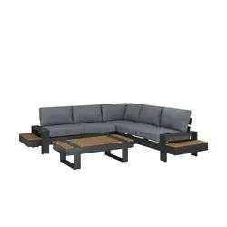 Lounge-Set  Ferrara ¦ grau