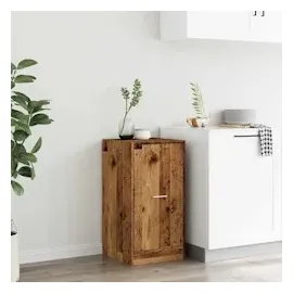 vidaXL Apothekerschrank Altholz-Optik 40 x 41 x 77,5 cm Braun