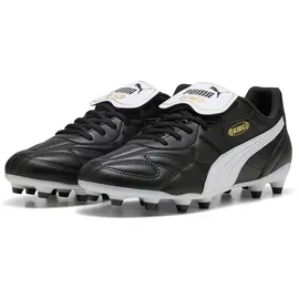 Puma King Top FG/AG Erwachsene schwarz/weiß/gold 43