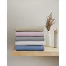 OTTO home Spannbettlaken Jersey-Baumwolle 90 x 200 - 140 x 200 - 180 x 200 cm weiß