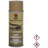 MFH Sprühfarbe Army Farbspray Matt 400ml gelb