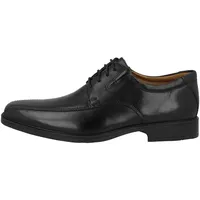 CLARKS Herren Tilden Walk Oxford-Schuh Derby, Schwarz, 47 EU