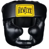 BENLEE Rocky Marciano Benlee Kopfschutz aus Kunstleder Full Protection schwarz S/M