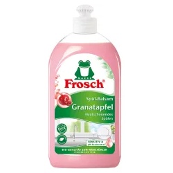 Frosch Granatapfel Spülmittel, hautfreundlich 6452 , 1 Karton = 8 Flaschen à 500 ml