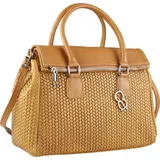 COLLEZIONE ALESSANDRO Schultertasche Elegant aus echtem Leder von collezione alessandro - braun