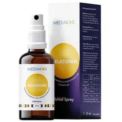 Melatonin Ashwagandha Mediakos Schlaf Spray Vegan 50 ML