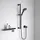 Keuco IXMO Brausegarnitur mit Stange Schwarz matt 59587370801