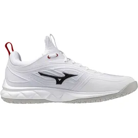 Mizuno Wave Luminous 3 Herren White/Black/Fiery Red 42