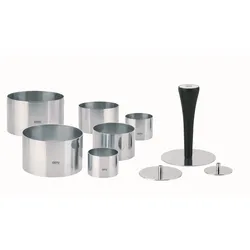 GEFU Profi-Speiseringe FORMIDABLE 10 teiliges Set