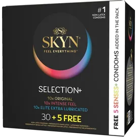 SKYN Selection+ 30+5free Kondommischung Transparent