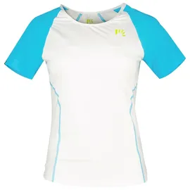 Karpos Laveredo Evo Kurzarm-t-shirt - White / Blue Atoll - M