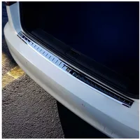 Omac Ladekantenschutz Stoßstangenschutz für Audi A3 8V Sportback 2012-2020 – Edelstahl Chrom