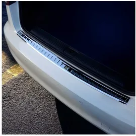 Omac Ladekantenschutz Stoßstangenschutz für Audi A3 8V Sportback 2012-2020 – Edelstahl Chrom