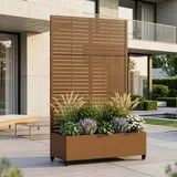 casa.pro Nodepp 190 x 120 x 38 cm Braun