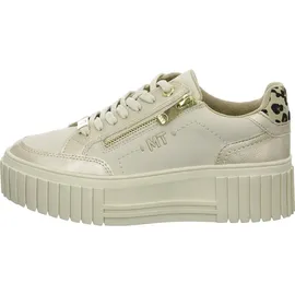 Marco Tozzi Plateau Sneaker Damen 32313138373739 Beige 41 EU - Beige - 41