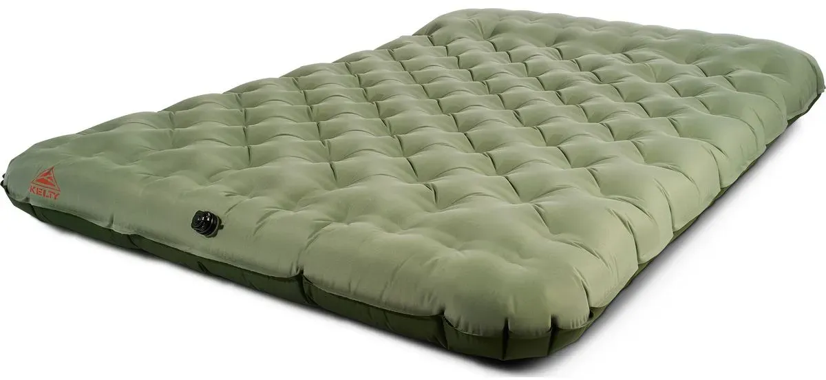 Kelty Kush Air BED W/ Rechargeable Pump sea spray