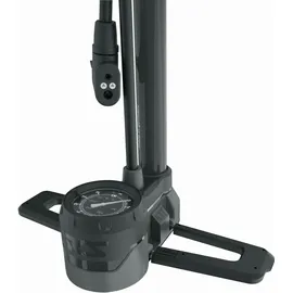 SKS NXT Standpumpe schwarz/braun, 16 bar, Multi Valve MV EASY, Buchenholzgriff