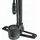 SKS NXT Standpumpe schwarz/braun, 16 bar, Multi Valve MV EASY, Buchenholzgriff