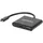 Manhattan USB-C auf HDMI 3-in-1 Docking-Konverter mit Power Delivery USB-C 3.0 [Stecker]