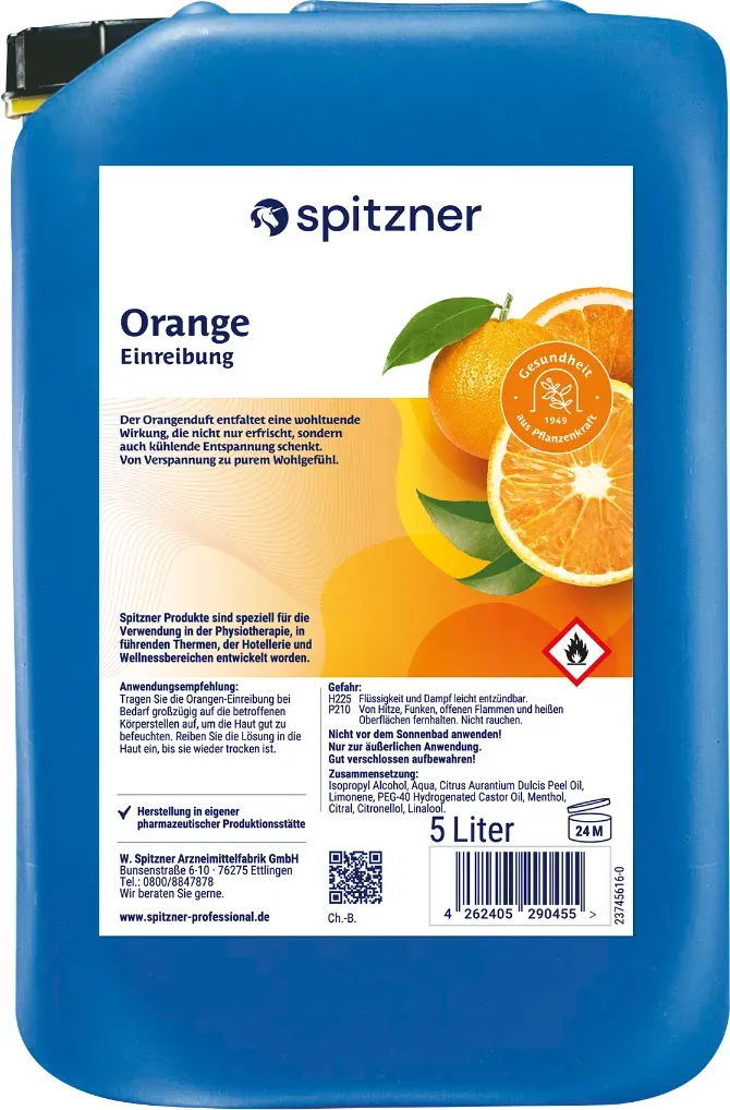 Spitzner Einreibung Orange 5L