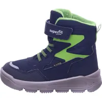 superfit Mars warm gefütterte Gore-Tex Schneestiefel, BLAU/HELLGRÜN 8000, 29