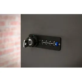 MÖBELPARTNER Locked Spind 45,4 x 40,7 x 92,6 cm anthrazit