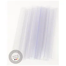 ABZ-Zaunsysteme GmbH ABZ Klemmleisten Omega zu Sicht- u. Windschutz transparent - 20 Stück