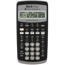 Texas Instruments BA II Plus Schwarz/Grau