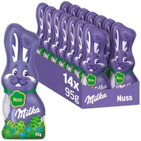 Milka Schmunzelhase Nuss 14 x 95 g (1,33 kg)