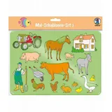 Ursus Mal-Schablonen Set 3 1 St. mehrfarbig